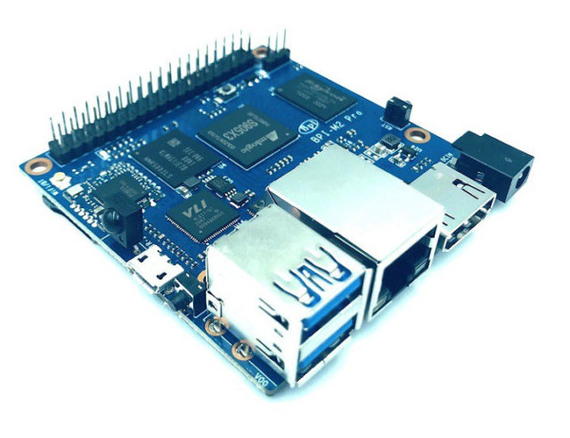 Компактный SBC Banana Pi BPI-M2 Pro на базе Amlogic S905X3 запущен в ...