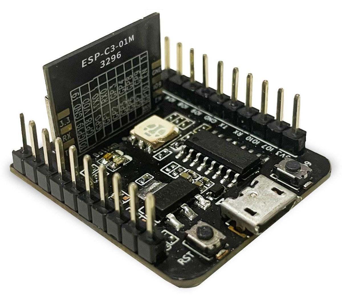 Платы NodeMCU ESP32-C3 WiFi & BLE IoT продаются примерно за $4 – CNXSoft-  новости Android-приставок и встраиваемых систем