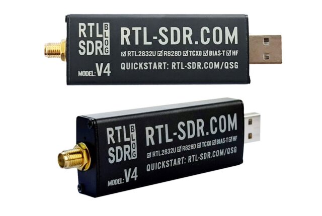 Выпущен RTL-SDR Blog V4 Dongle с чипом тюнера Rafeal R828D – CNXSoft ...