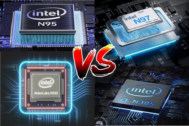 Сравнение тестов процессоров Intel N95, N97, N100 и Core i3-N305 ...