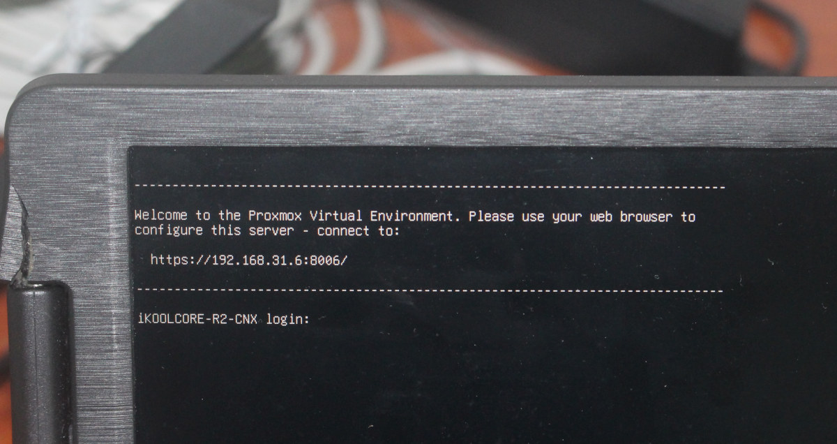 Welcome to Proxmox Virtual Environment Welcome to Proxmox Virtual Environment
