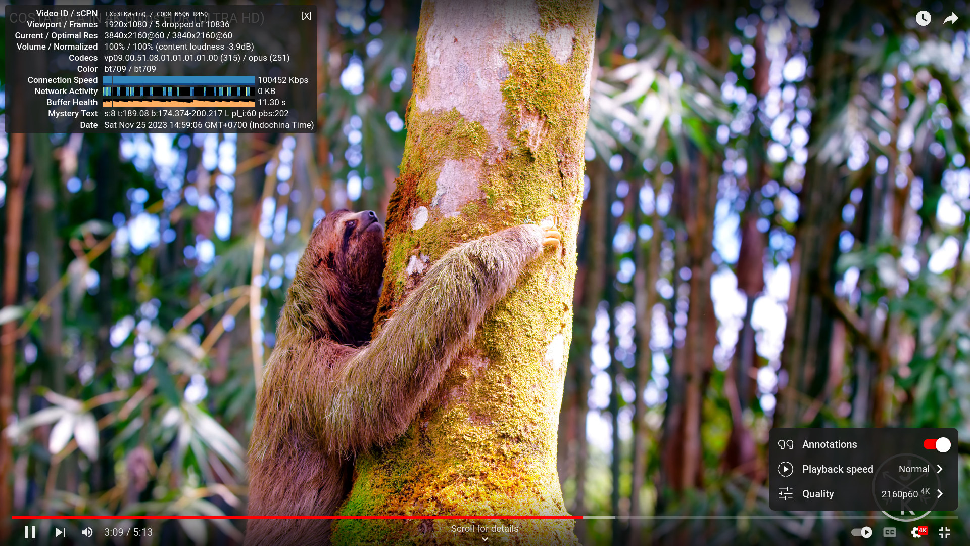 YouTube 4Kp60 Ubuntu 22.04 GEEKOM Mini IT13 YouTube 4Kp60 Ubuntu 22.04 GEEKOM Mini IT13