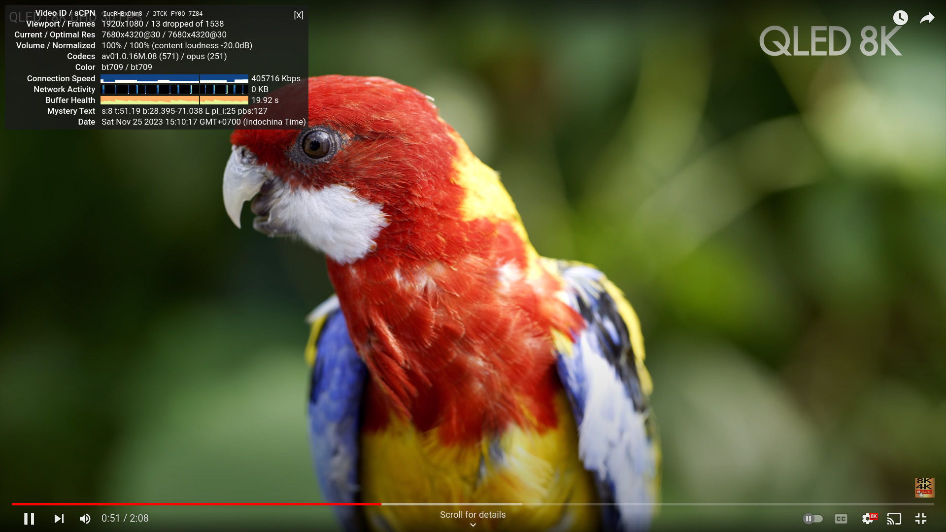 YouTube 8K 30fps Ubuntu Chrome Core i9 mini PC YouTube 8K 30fps Ubuntu Chrome Core i9 mini PC