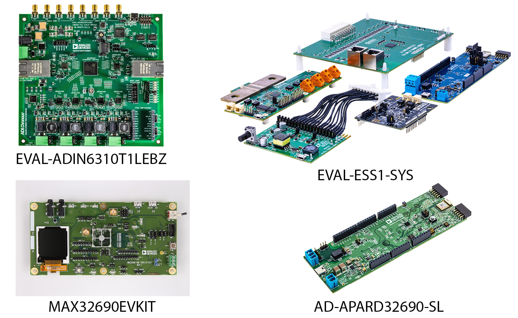 Development boards based on MAX32690 MCU Development boards based on MAX32690 MCU