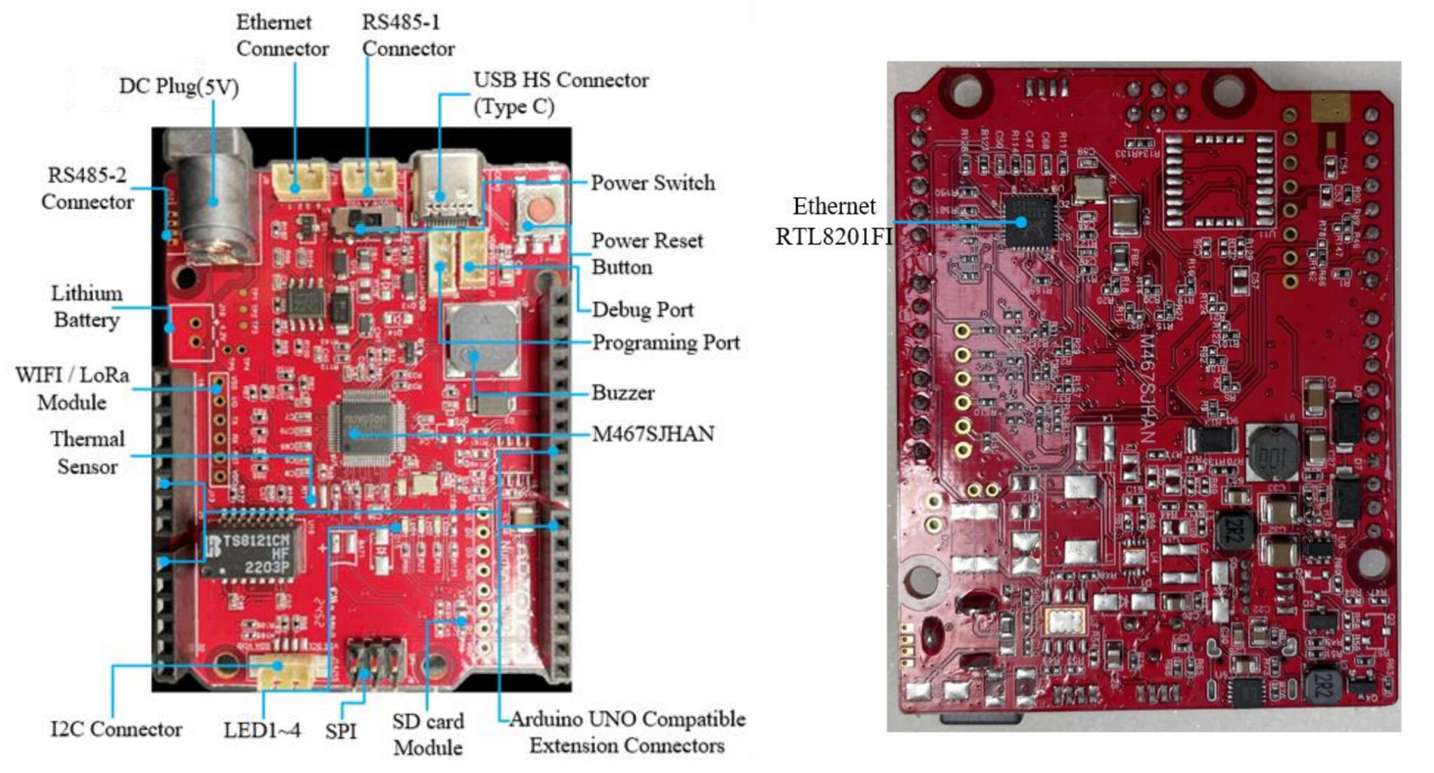 NuMaker UNO M4 hardware overview NuMaker-UNO-M4 hardware overview