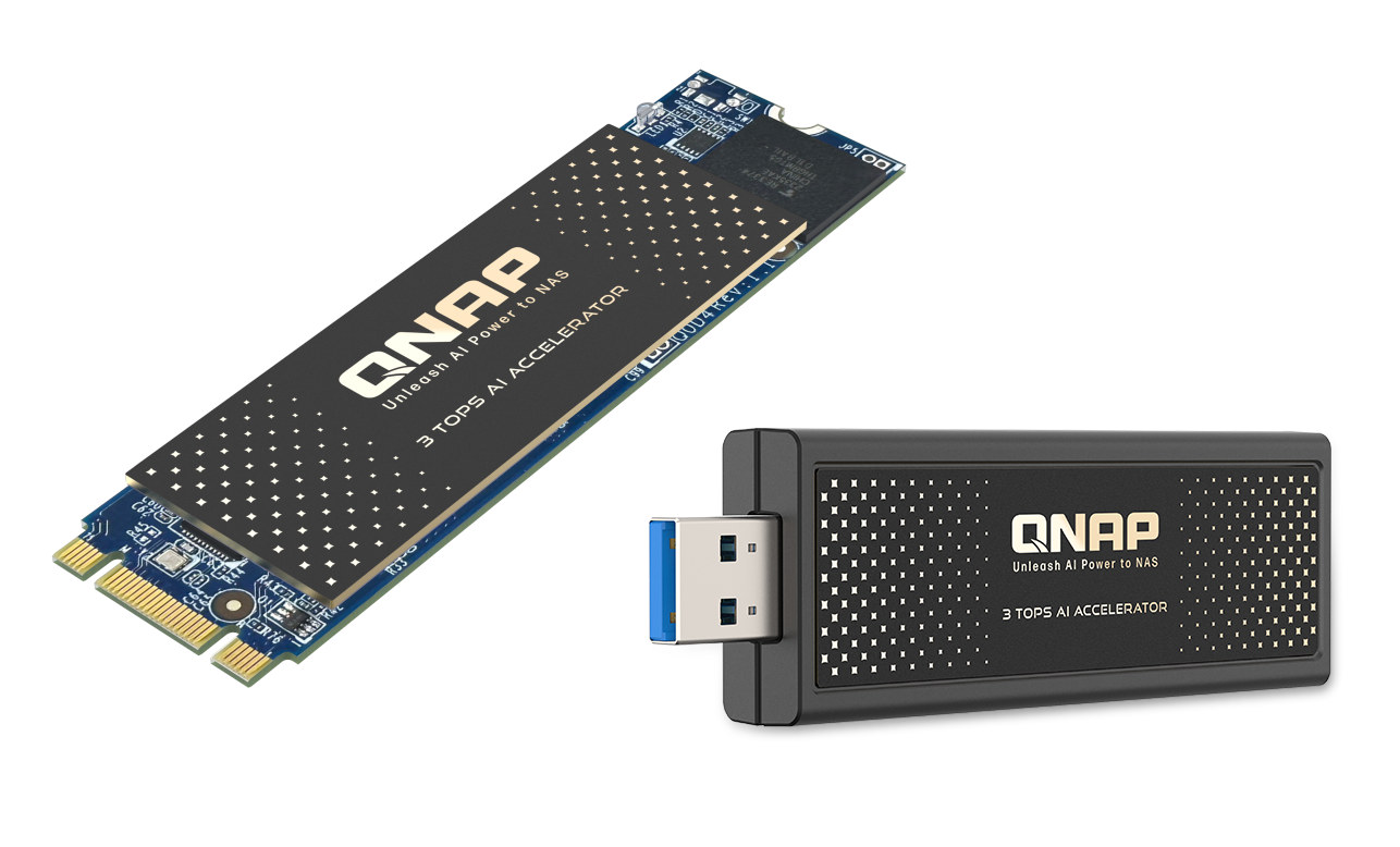 QNAP QAI-M100 QAI-U100 NAS AI Accelerators QNAP QAI-M100 QAI-U100 NAS AI Accelerators