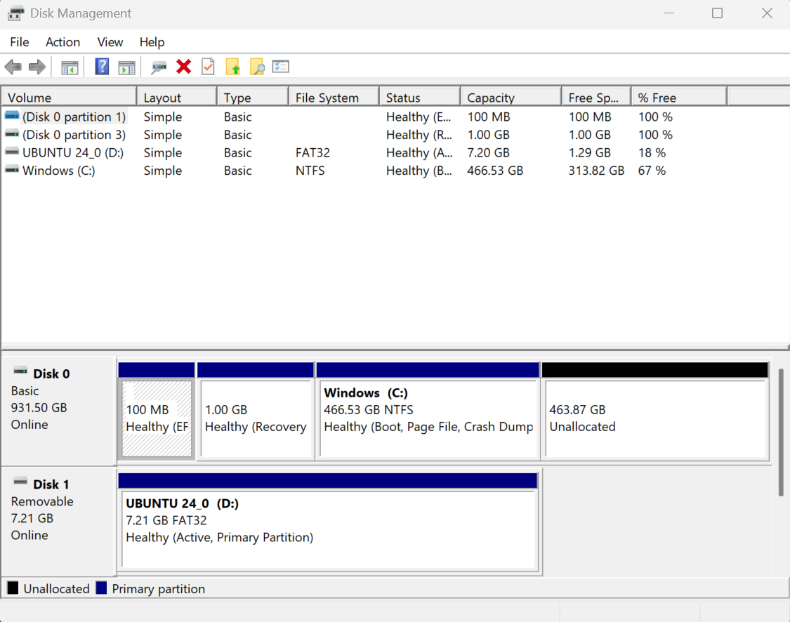 Disk management partition Disk management partition