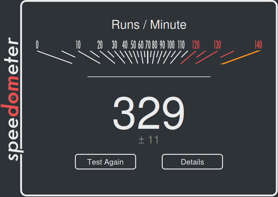 Speedometer 2.0 Firefox Speedometer 2.0 Firefox