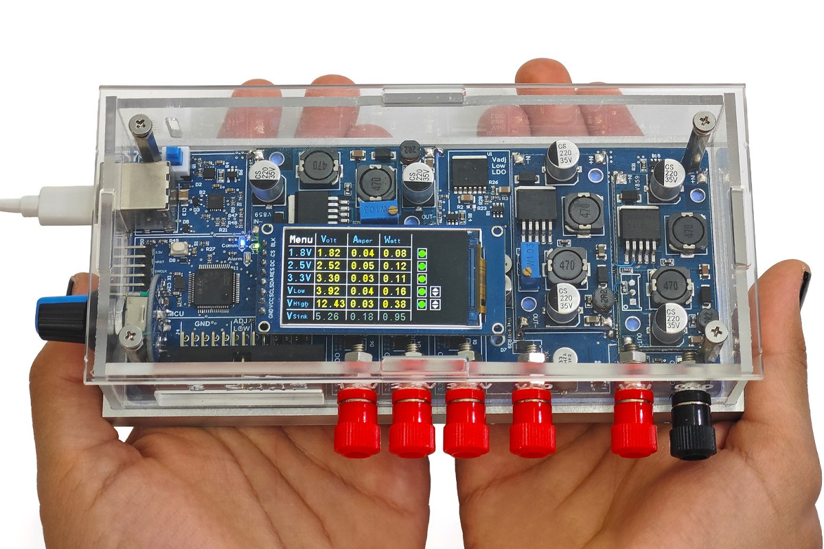 BenchVolt PD A five channel, 100 W, open source, USB PD power supply BenchVolt PD A five channel, 100 W, open source, USB PD power supply