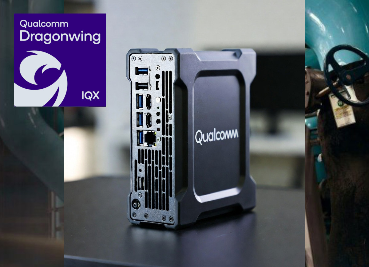 Qualcomm Dragonwing IQ-X Windows industrial PC Qualcomm Dragonwing IQ-X Windows industrial PC