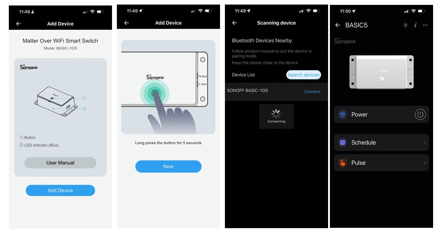 Sonoff BasicR5 eWelink Setup Sonoff BasicR5 eWelink Setup