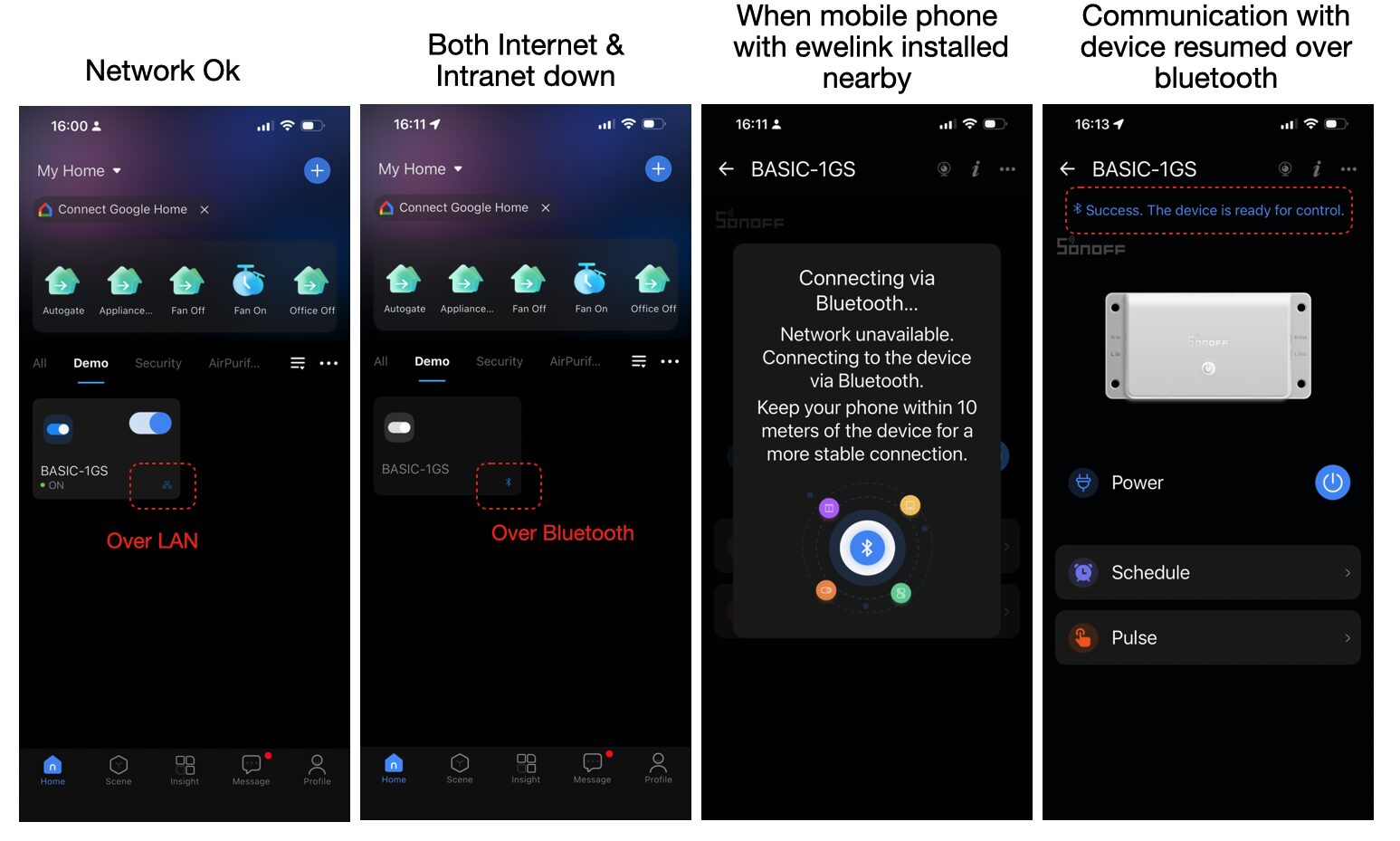 Sonoff BasicR5 LocalControlOverBluetooth Sonoff BasicR5 LocalControlOverBluetooth