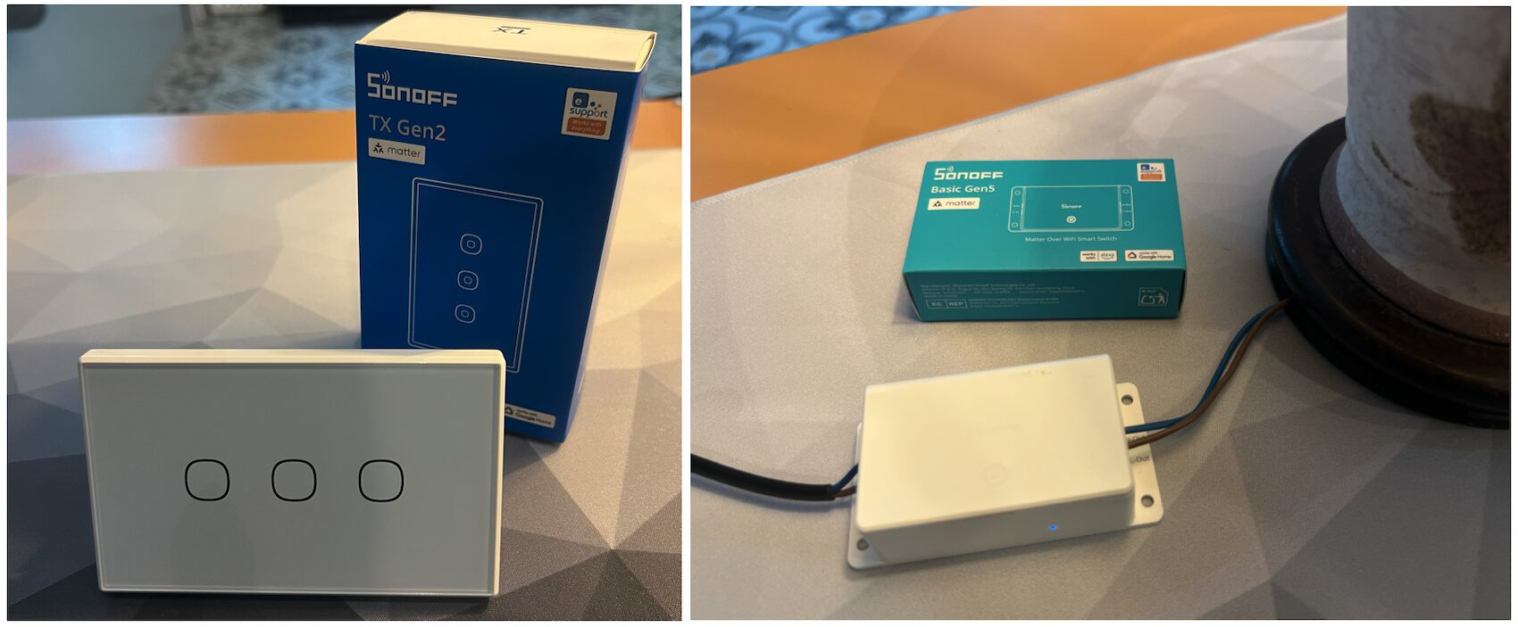 Sonoff Basic R5 Matter switch Tx Gen2 Matter wall switch review Sonoff Basic R5 Matter switch Tx Gen2 Matter wall switch review