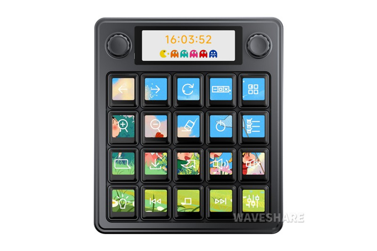Waveshare MK20 Multi Functional AI Voice Control Panel Waveshare MK20 Multi Functional AI Voice Control Panel