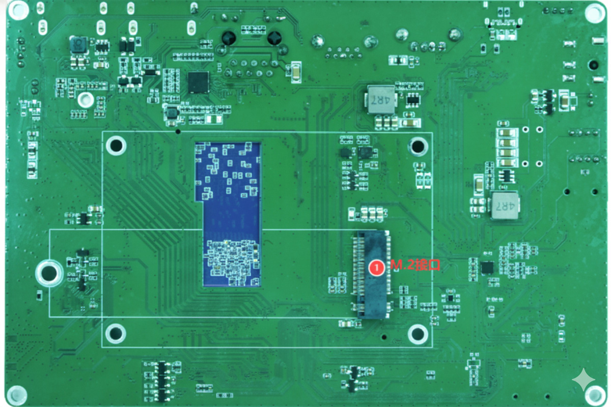 X733 Developmentardware Overview Bottom X733 Developmentardware Overview Bottom