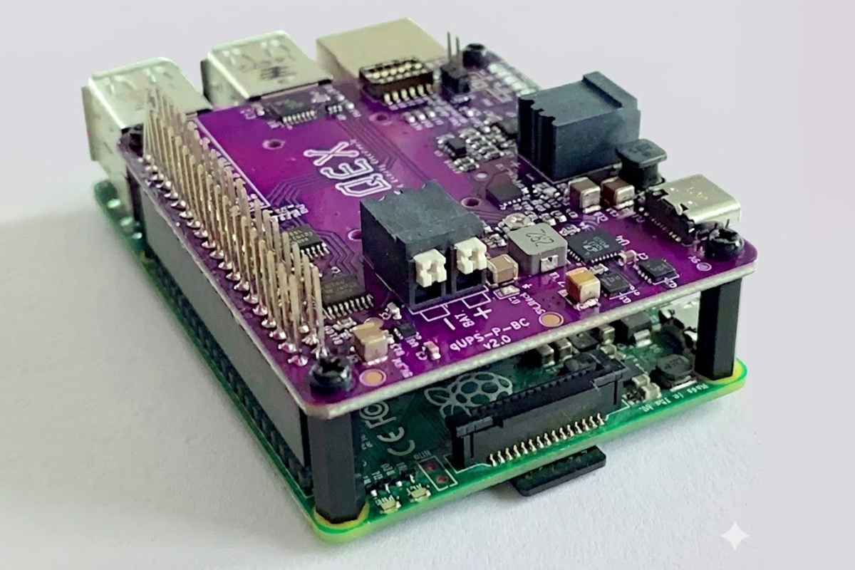 AQEX qUPS P BC 2.0 multi chemistry UPS HAT AQEX qUPS P BC 2.0 multi chemistry UPS HAT