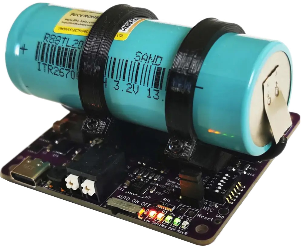 qUPS P BC Li Ion, LiFePo4 & Sodium Ion Compatible UPS HAT qUPS P BC Li Ion, LiFePo4 & Sodium Ion Compatible UPS HAT