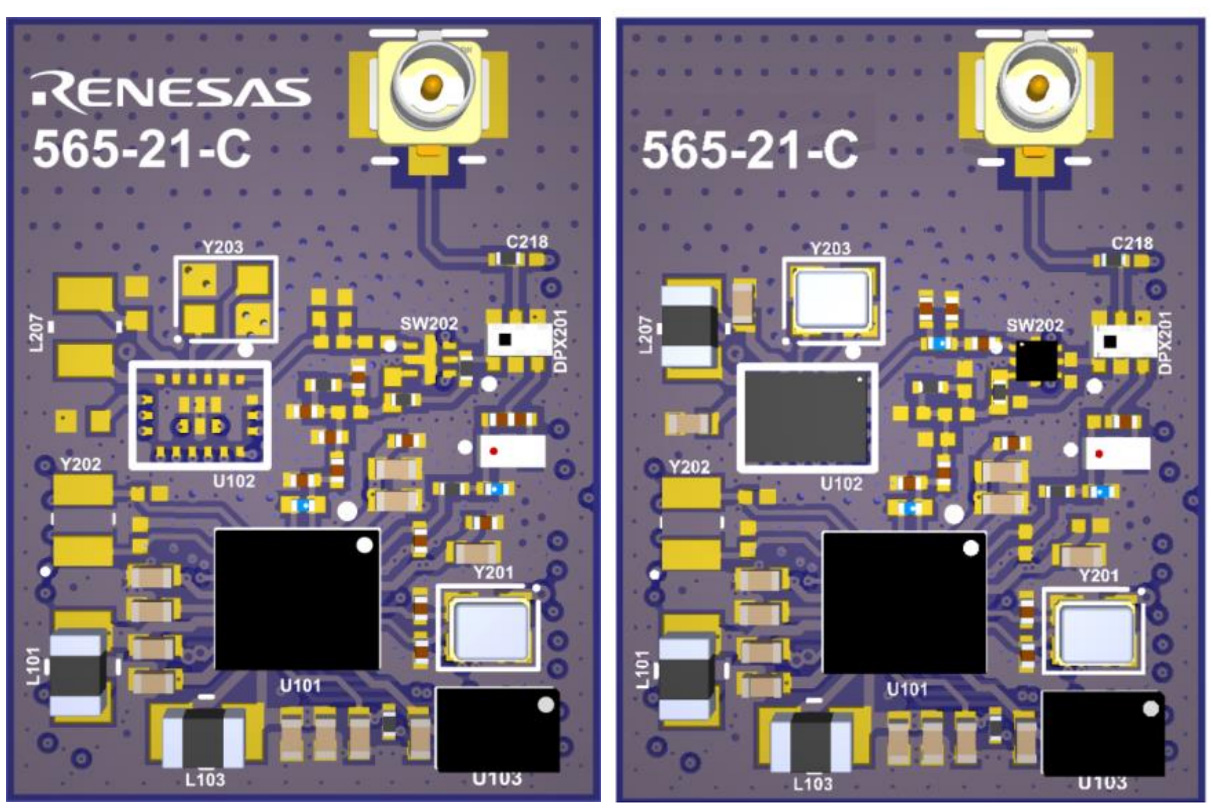 Renesas RRQ61001(Left) RRQ61051(Right) Renesas RRQ61001(Left) RRQ61051(Right)