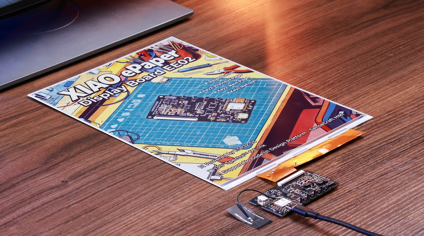 XIAO ESP32-S3 13.3-inch E-ink Spectra 6 color display kit XIAO ESP32-S3 13.3-inch E-ink Spectra 6 color display kit