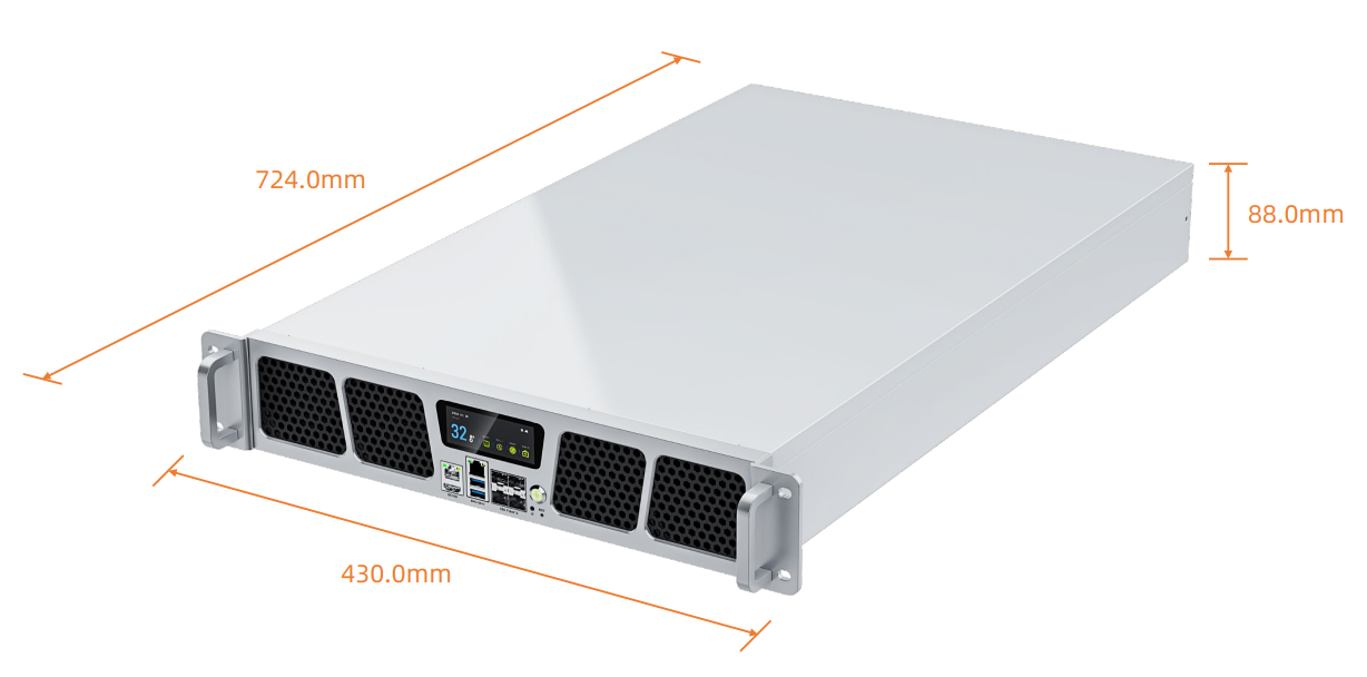 CSC2 N48SPK3 RISC V Server Dimensions CSC2 N48SPK3 RISC V Server Dimensions