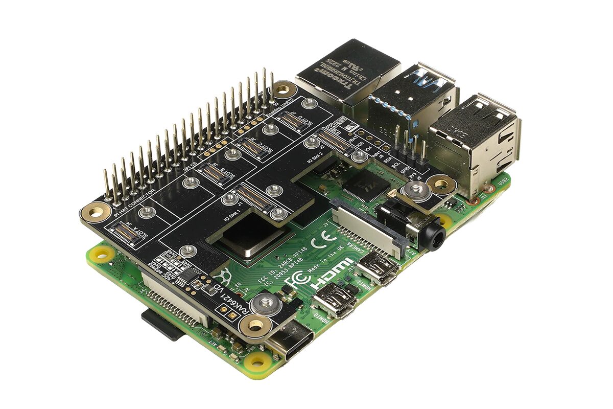 RAKwireless WisMesh Pi HAT RAK6421 meshtasticd HAT for Raspberry Pi RAKwireless WisMesh Pi HAT RAK6421 meshtasticd HAT for Raspberry Pi