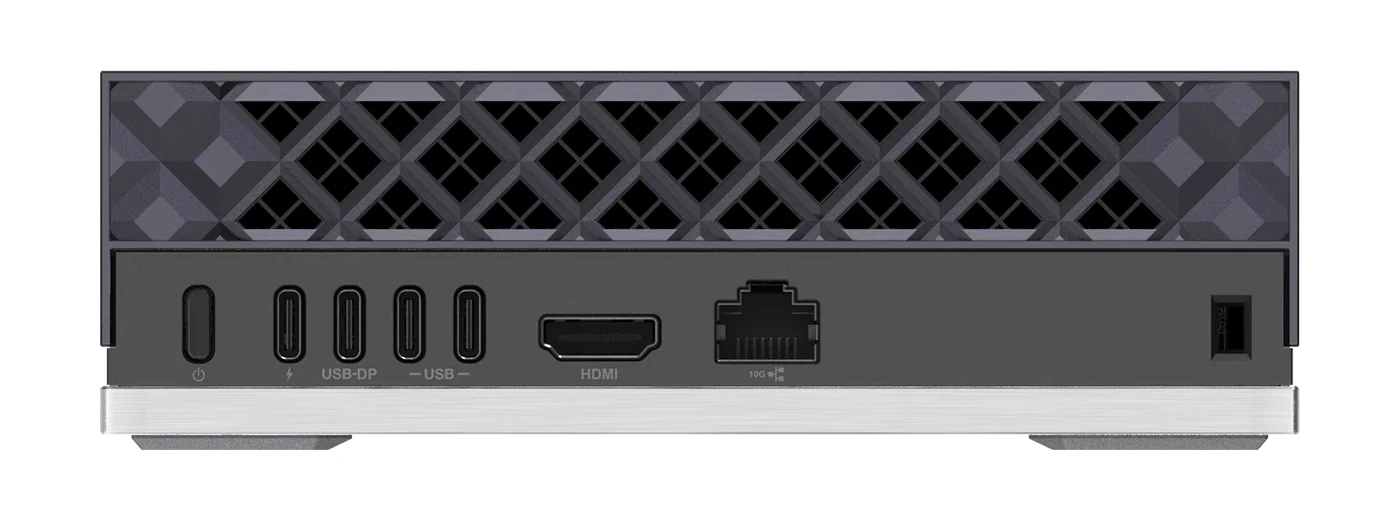 AMD Ryzen AI Halo Developer Platform rear panel AMD Ryzen AI Halo Developer Platform rear panel