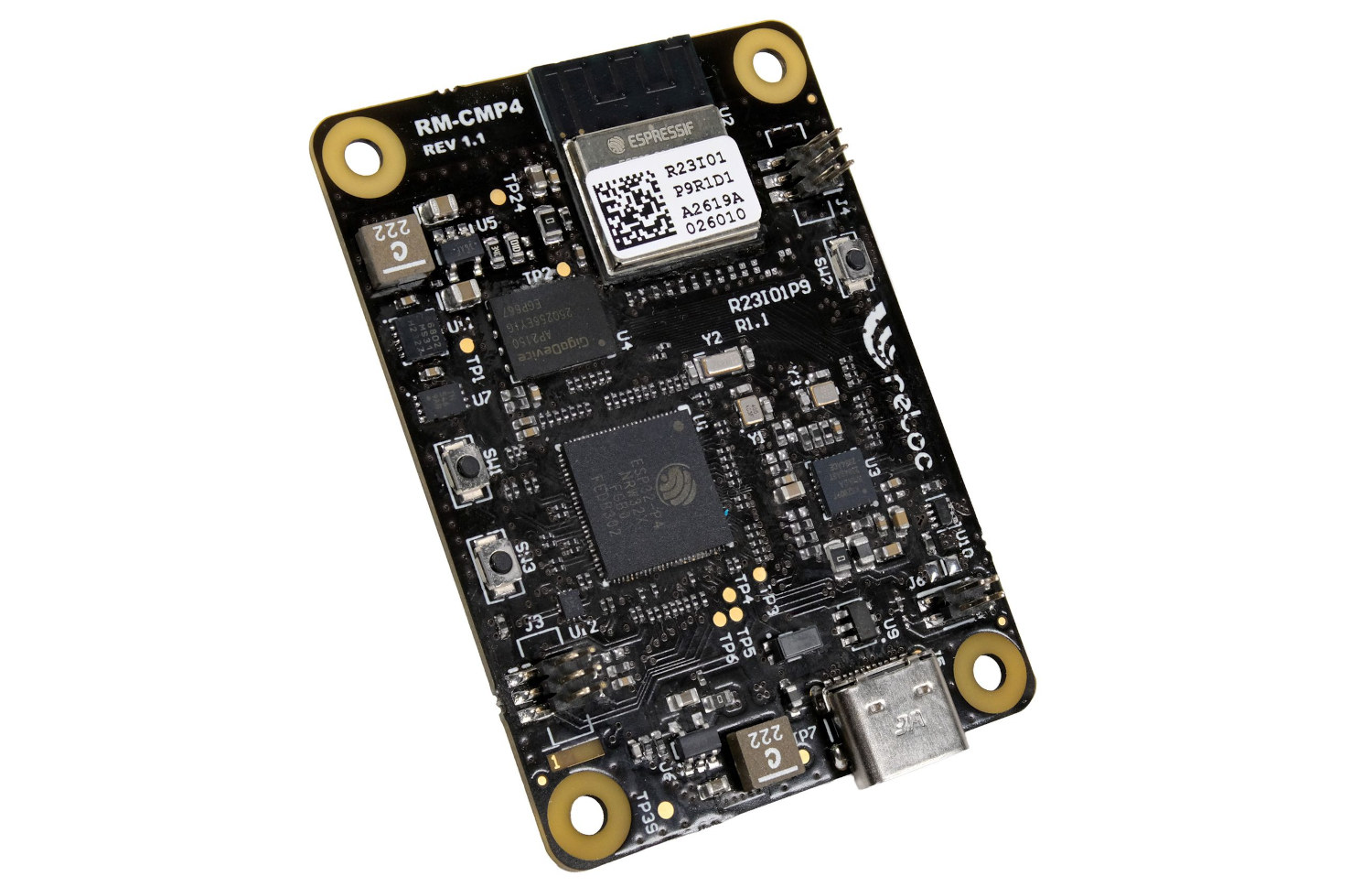 ESP32-P4 compute module Raspberry Pi CM5 form factor ESP32-P4 compute module Raspberry Pi CM5 form factor