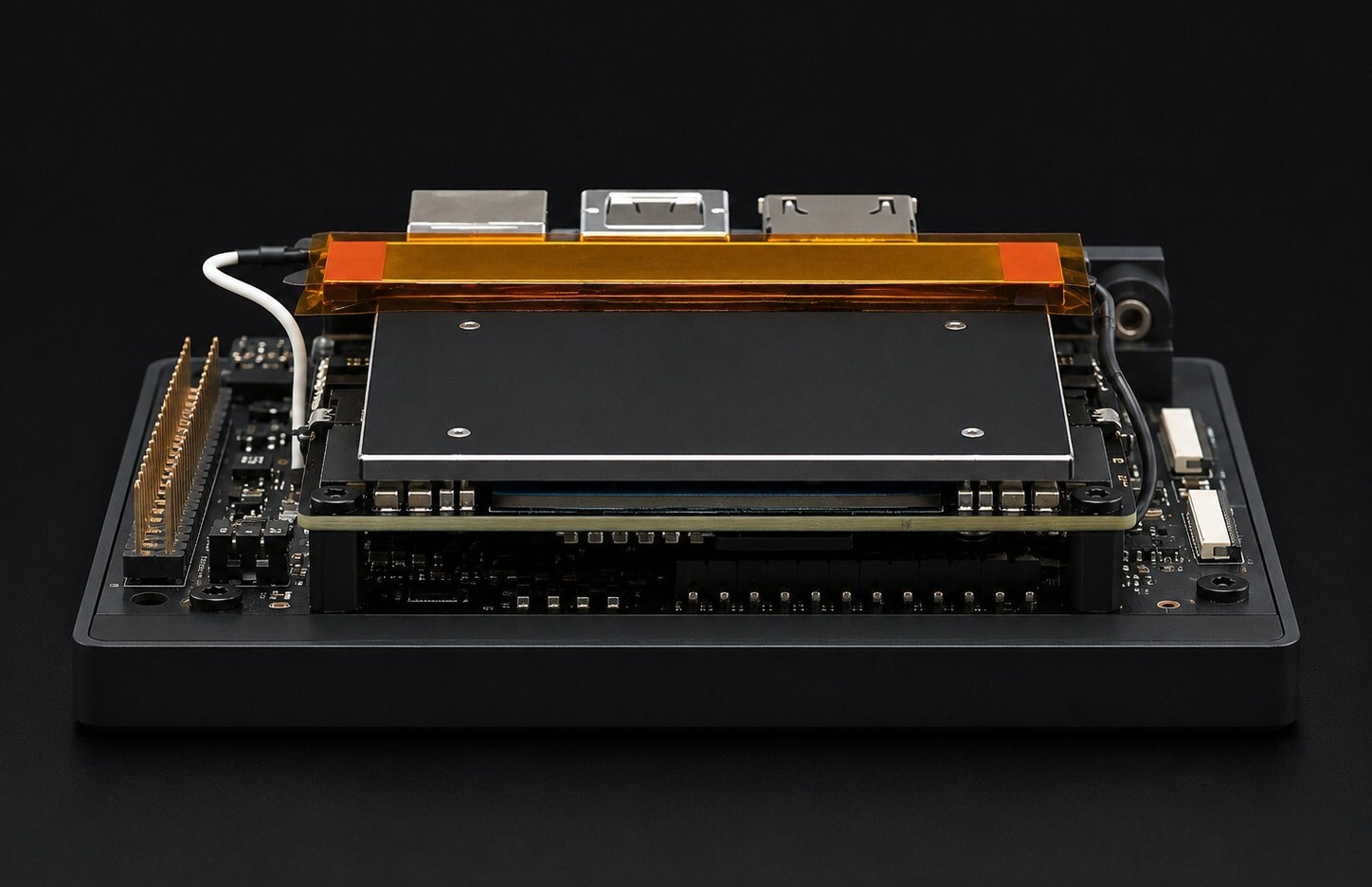 NVIDIA Jeson Module cooled by ionic wind DBD Plasma solution NVIDIA Jeson Orin Nano Module cooled by ionic wind DBD Plasma solution
