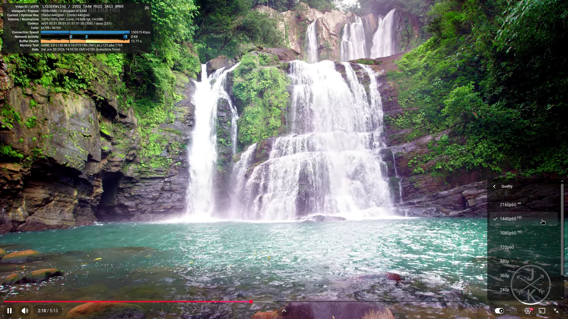 SpacemiT K3 1440p60 YouTube Video playback SpacemiT K3 1440p60 YouTube Video playback
