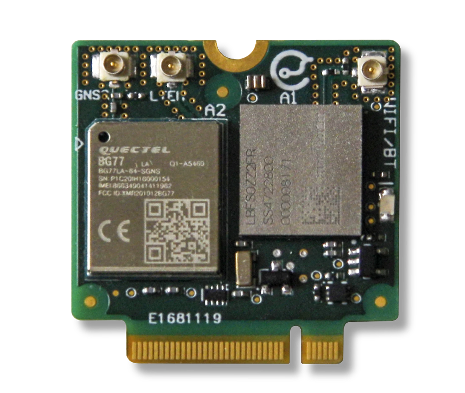 WiFi 6, BLE, 802.15.4, LTE-M, NB-IoT, and GPS M.2 2230 module WiFi 6, BLE, 802.15.4, LTE-M, NB-IoT, and GPS M.2 2230 module