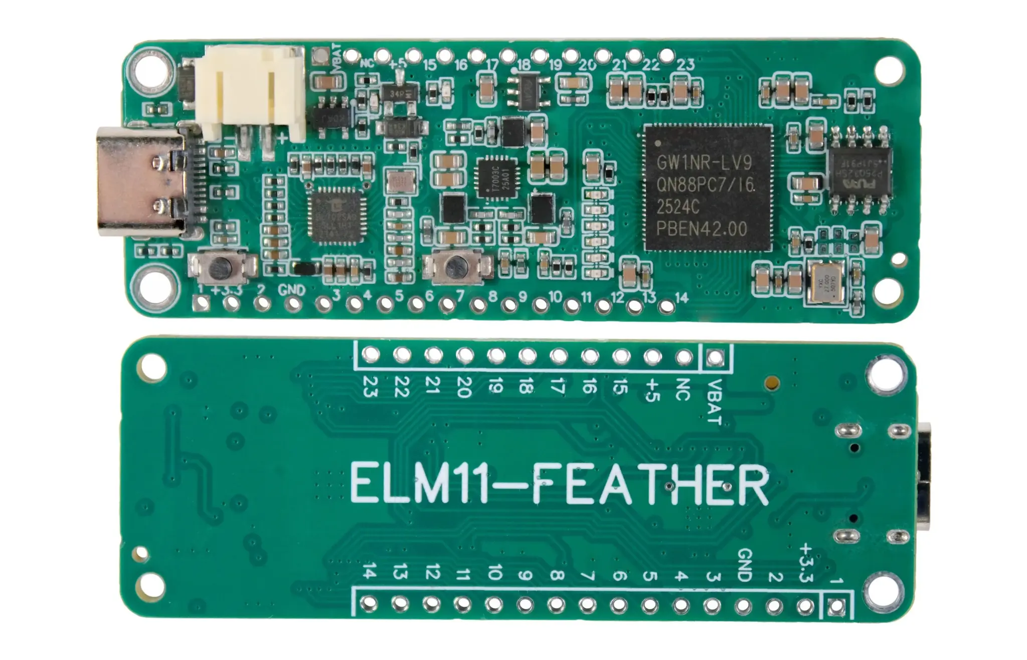 Gowin GW1NR9 FPGA Feather development board Gowin GW1NR9 FPGA Feather development board