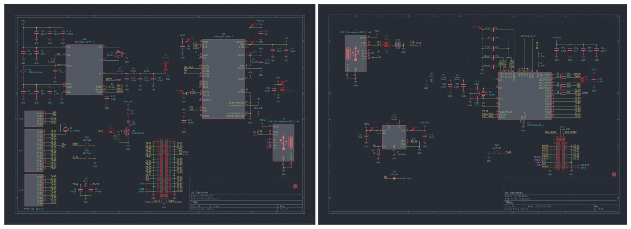 nRF54L15 Discovery Devboard Schematic nRF54L15 Discovery Devboard Schematic