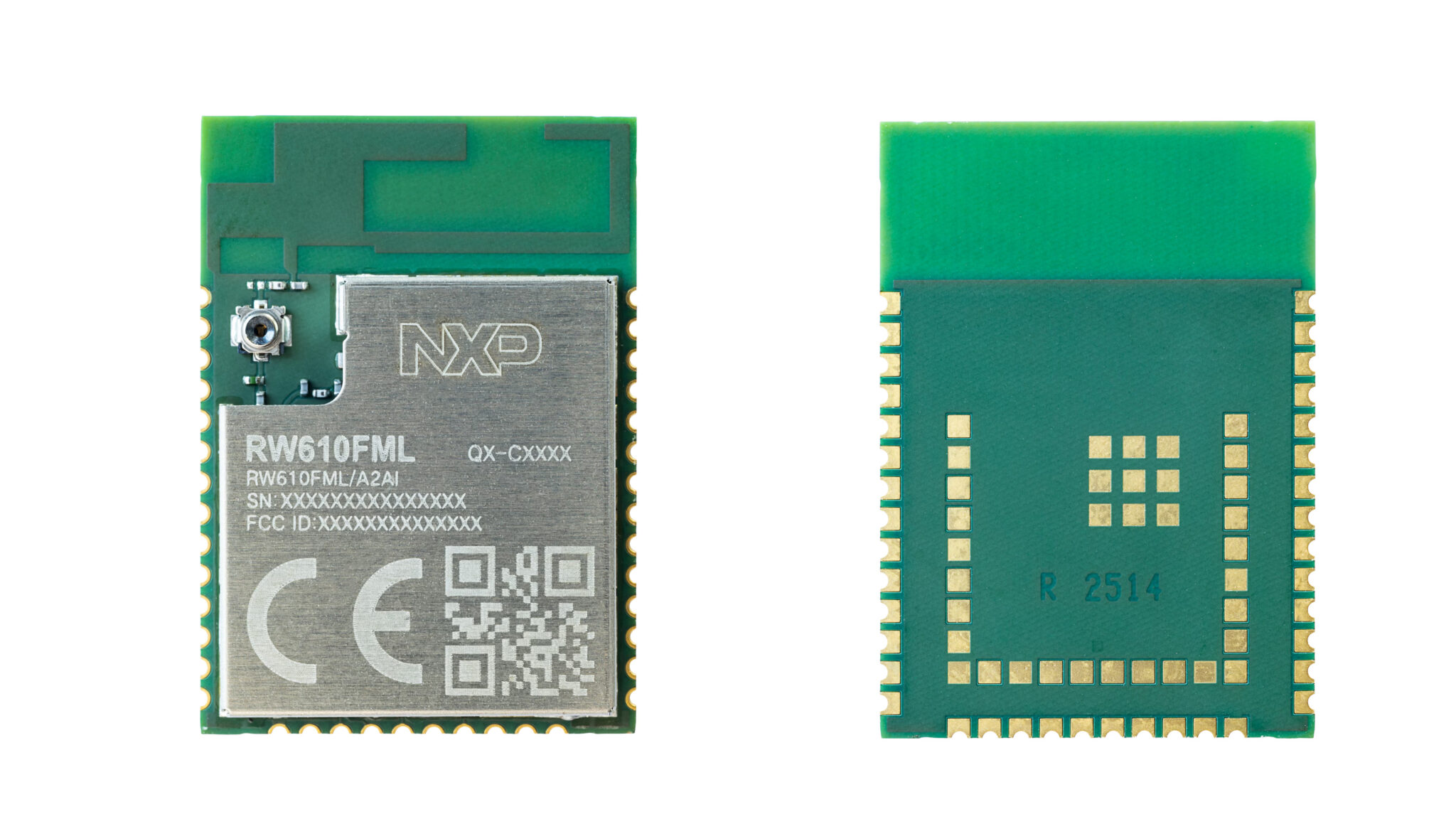 NXP RW610FML front and back side NXP RW610FML front and back side