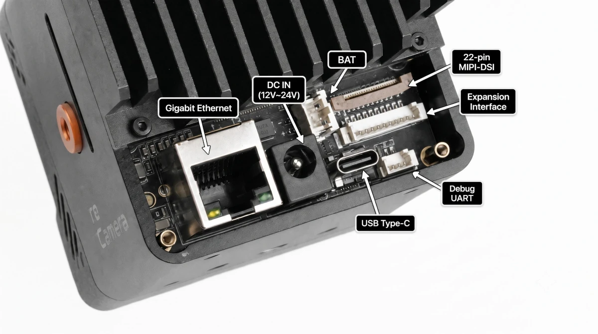 reCamera Pro ports reCamera Pro ports