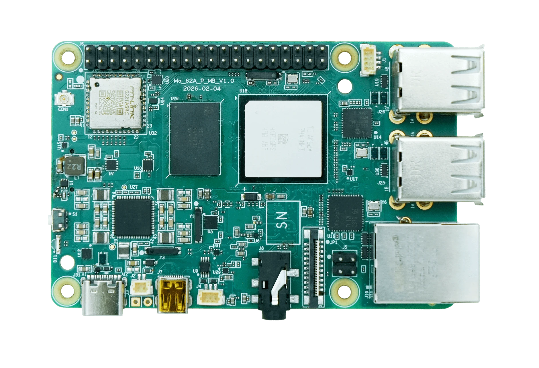 Texas Instruments AM62A SBC Texas Instruments AM62A SBC
