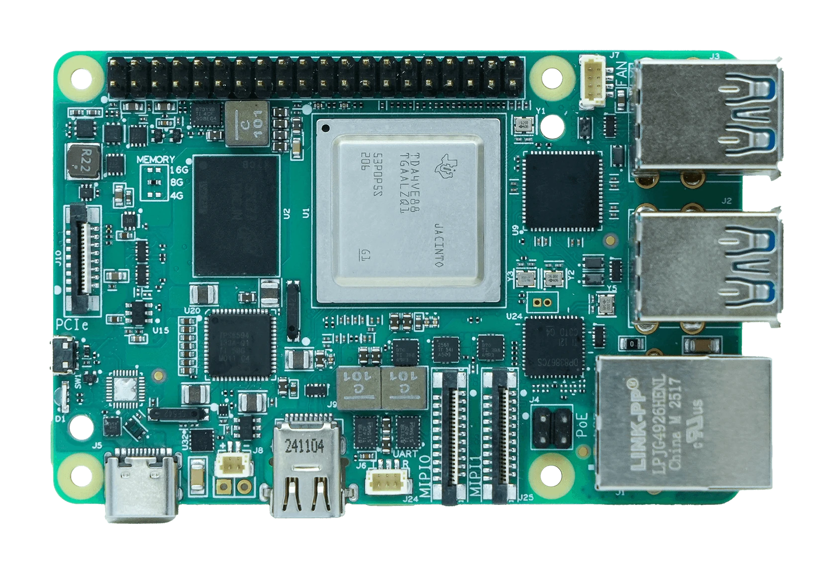Texas Instruments AM68A SBC Texas Instruments AM68A SBC