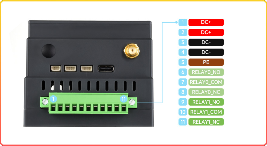 11-pole terminal block power relays 11-pole terminal block power relays