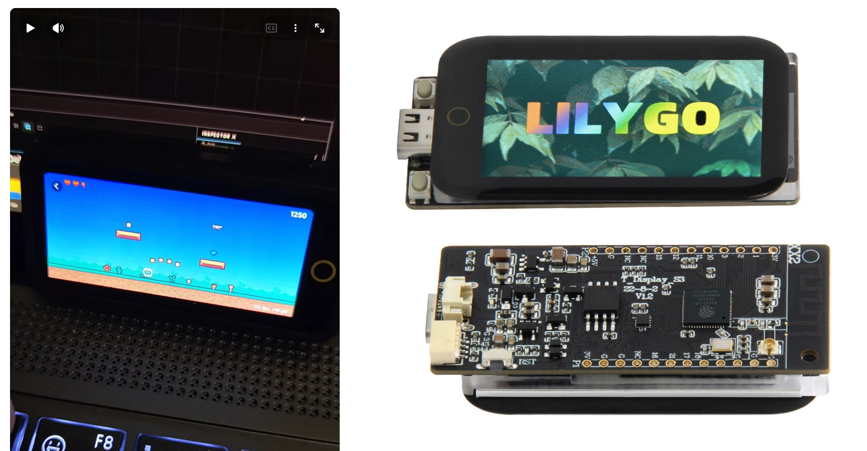 Deki demo on LILYGO T-Display S3 Touch Deki demo on LILYGO T-Display S3 Touch